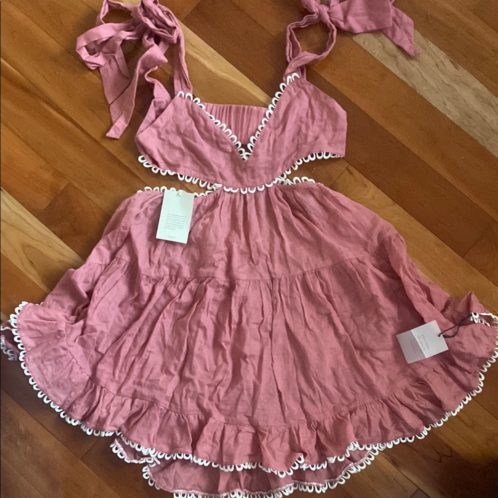 NWT Olynne TULAROSA cotton dress
